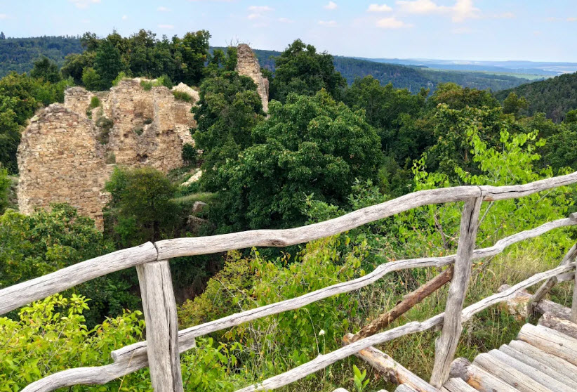Castle Ruins Templštejn, Czech Republic (Czechia)